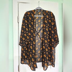 Hufflepuff Sheer Kimono XXL